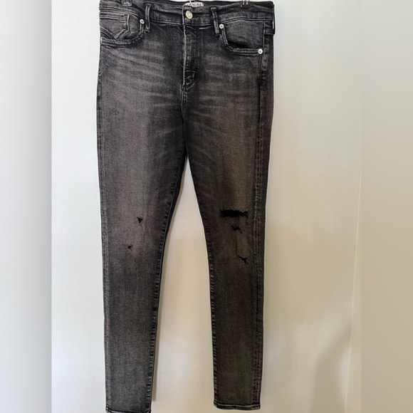 AGOLDE Sophie High Rise Skinny Ankle Distressed Premium Denim Jeans Size.29 - Picture 1 of 14